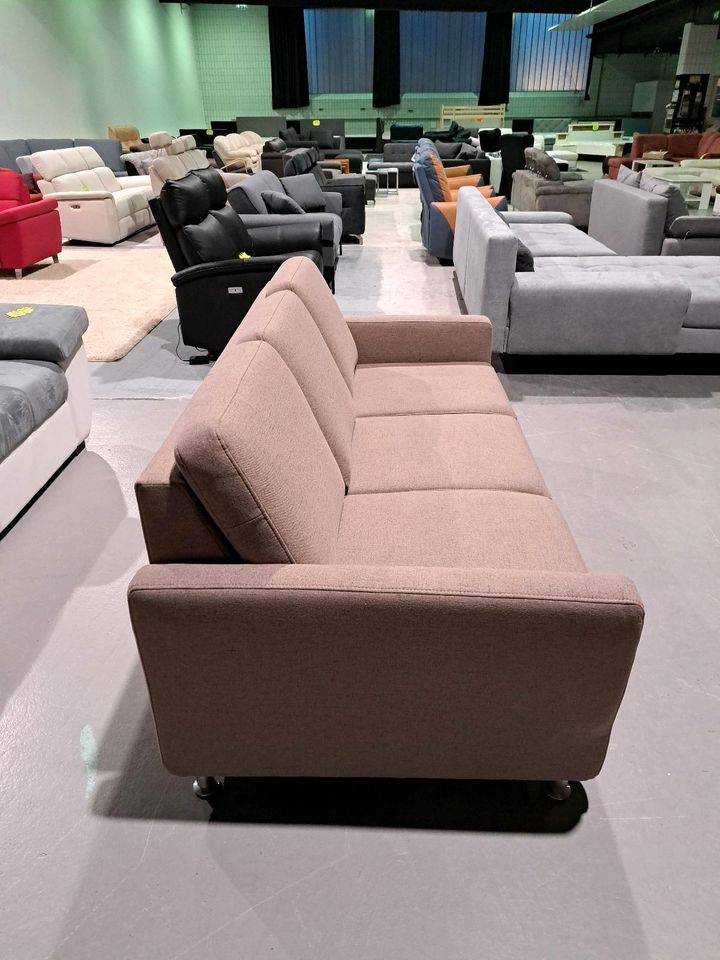 Sofa Couch Garnitur 3Sitzer Outlet Sendenhorst in Sendenhorst