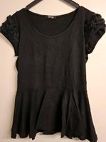 T-Shirt Schwarz mit Blumen Bayern - Ingolstadt Vorschau