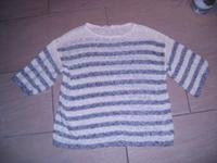 Schicker Strickpulli ESPRIT GR. S Neuwertig weiß / blau gestreift Nordrhein-Westfalen - Bönen Vorschau