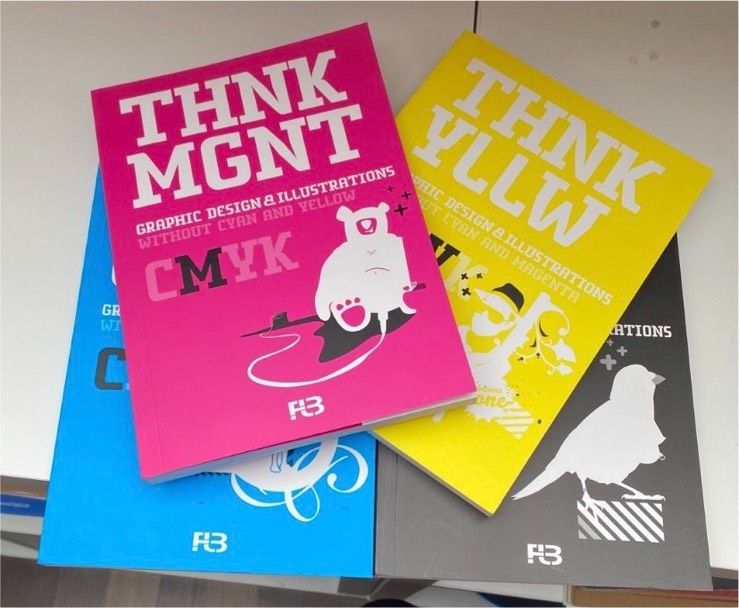 ZEIXS CMYK Bücher Graphic Design Illustrations in Backnang