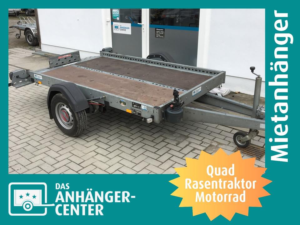 ausleihen mieten PKW Anhänger aller Art Autotransporter in Dresden
