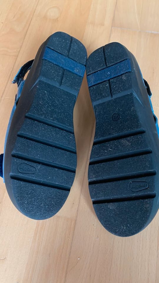 Bequeme Sandalen Sandaletten Wolky blau türkis 42 Einlagen in Borchen