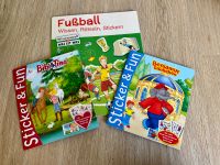 2 x Sticker & Fun Hefte & 1 x Fussball Wissen, Rätseln & Stickern Rheinland-Pfalz - Waldsee Vorschau