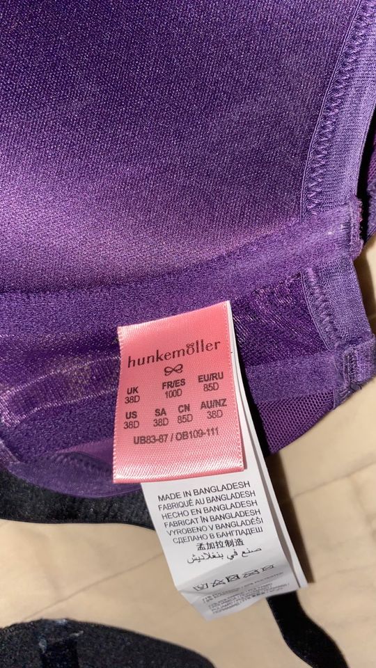 Hunkemöller BHs Set 80E wie neu in Porta Westfalica