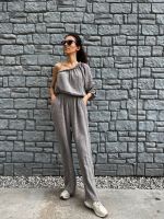 MEGA AKTION TREND MODELL Musselin Jumpsuit Schulterfrei Overall Rheinland-Pfalz - Mainz Vorschau