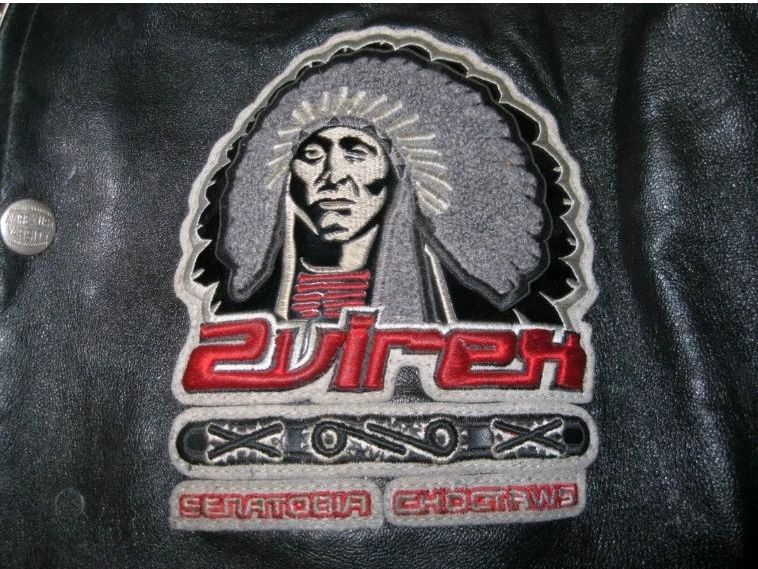 *Schlussverkauf*Avirex *Senatobia Choctaws tribe* Lederjacke in Berlin