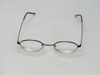 Ovale Vintage-Style Edelstahl Brille 46-22-145 Matt-Schwarz NEU Neustadt - Hohentor Vorschau