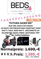 Elektroroller Futura Hawk BleiGel zum Sonderpreis bei Beds&Bikes Berlin - Wilmersdorf Vorschau