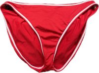 Bikinihöschen in rot mit weißem Streifen XL Berlin - Wilmersdorf Vorschau