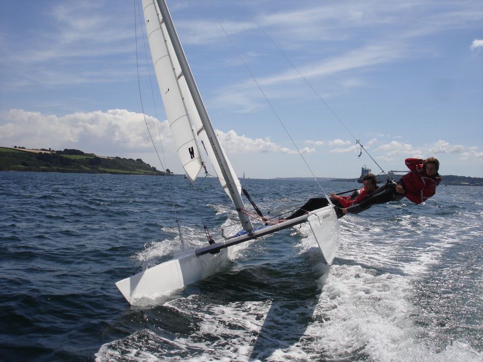 Katamaran Catamaran Dart 18 "neu" zum Saisonstart in Ludwigshafen