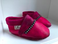 Krabbelschuhe aus 100% chromfreiem Leder Pink mit Strass Niedersachsen - Goslar Vorschau