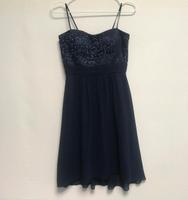 Vera Mont Kleid, Konfirmation, Cocktailkleid, dunkelblau Gr. 32 Harburg - Hamburg Heimfeld Vorschau
