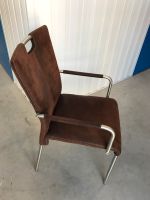 4 hochwertig verarbeitete Stühle aus Metall/Leder Pankow - Weissensee Vorschau