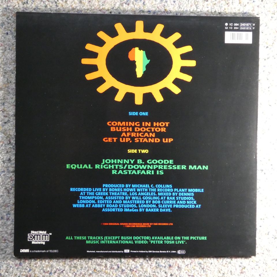Peter Tosh - Captured Live - LP/Vinyl in Aachen