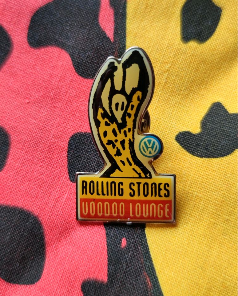 The Rolling Stones Voodoo Lounge Tour Pin Sammlerstück Rar in Hamburg