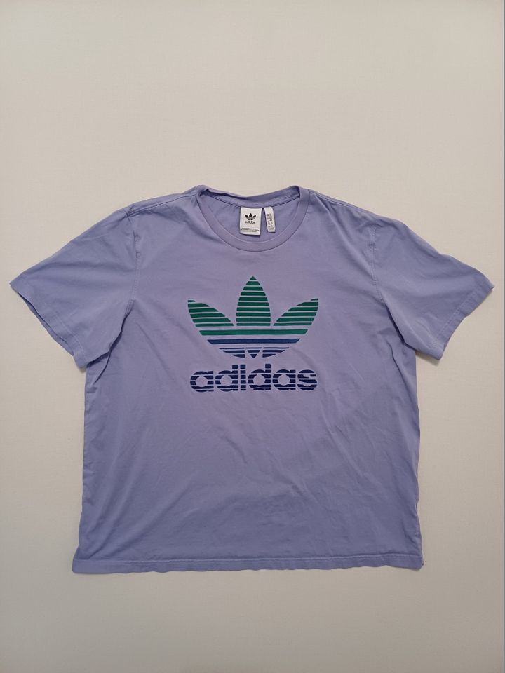 Herren T-Shirt, lila, XXL, Adidas in Radeberg