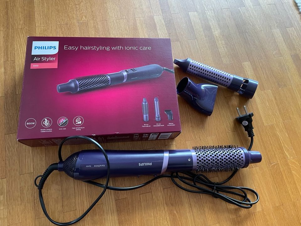 Philips Airstyler 3000, 3 Aufsätze, Warmluftbürste in Wendeburg