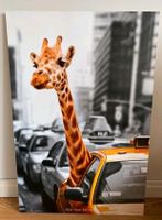 Lustiges Bild mit Giraffe und Taxi Abh. 70597 Stuttgart - Degerloch Vorschau