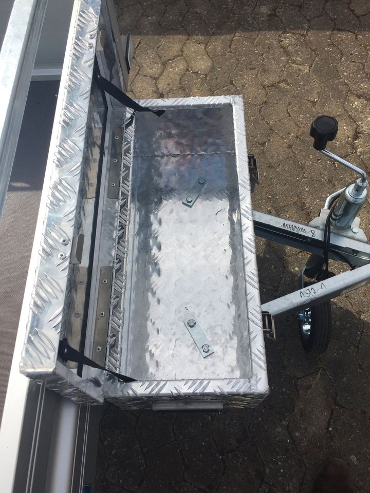 Deichselbox Alu 800 x 250 x 250 mm, 50 ltr. für PKW Anhänger NEU in Bayern  - Bergrheinfeld | Gebrauchte Auto-Anhänger kaufen | eBay Kleinanzeigen ist  jetzt Kleinanzeigen