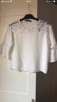 Bluse top weiß Creme spitze Volants Volantbluse Zara gr. S Xs NEU Hannover - Vahrenwald-List Vorschau