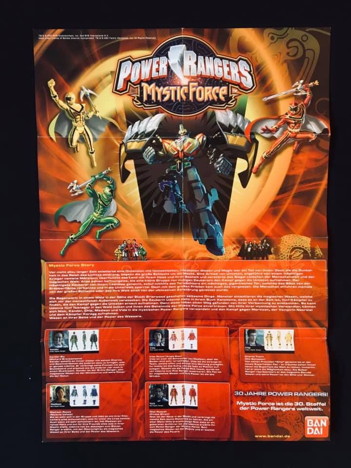 GORMITI Comic Heft & Power Rangers Mystic Force Poster in München