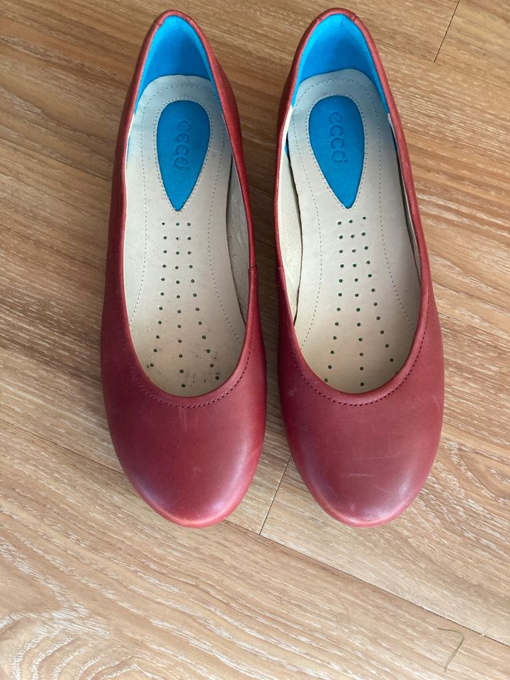 Ecco Ballerinas rot 37 in Hamburg