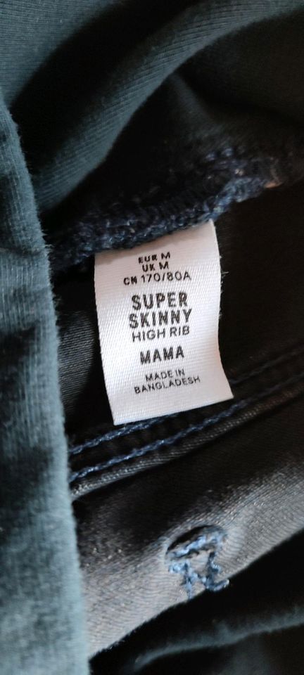 Mama super skinny high rib clearance jeans