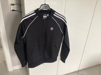 Adidas Jacke mit weißen Streifen Hessen - Groß-Gerau Vorschau