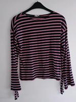 Esprit Bluse Shirt Oberteil Gr M marine Streifen Sachsen - Eilenburg Vorschau