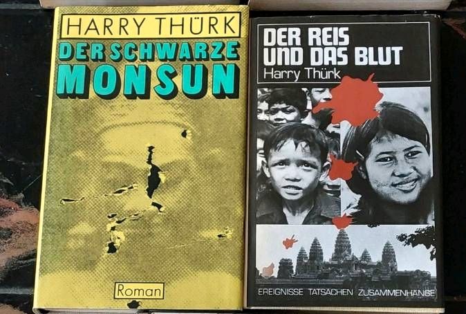 Harry Thürk Romane  .  Der Reis und das Blut Der schwarze Monsun in Berlin