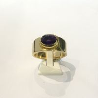 Ring mit Amethyst in 585er Gold gefasst 14gr. Größe 62 (Nr. 622) Hannover - Mitte Vorschau