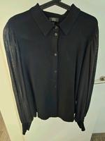 Marc Cain Bluse Strickbluse Ärmel leicht transparent Größe N5 42 Bayern - Neu Ulm Vorschau