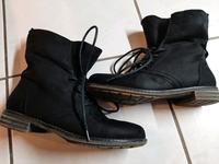 schwarze Stiefelette - Gr. 38 - warmes Innenfutter - Top !!! Bayern - Kemmern Vorschau