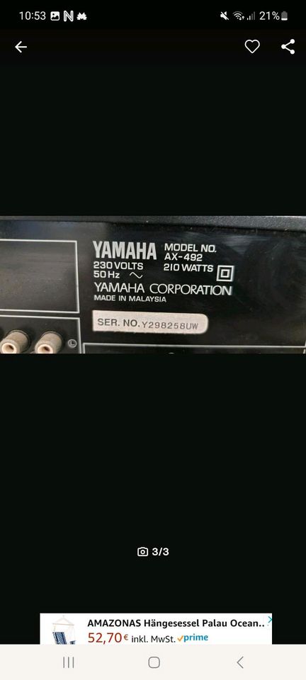 Yamaha AX 492 in Neresheim
