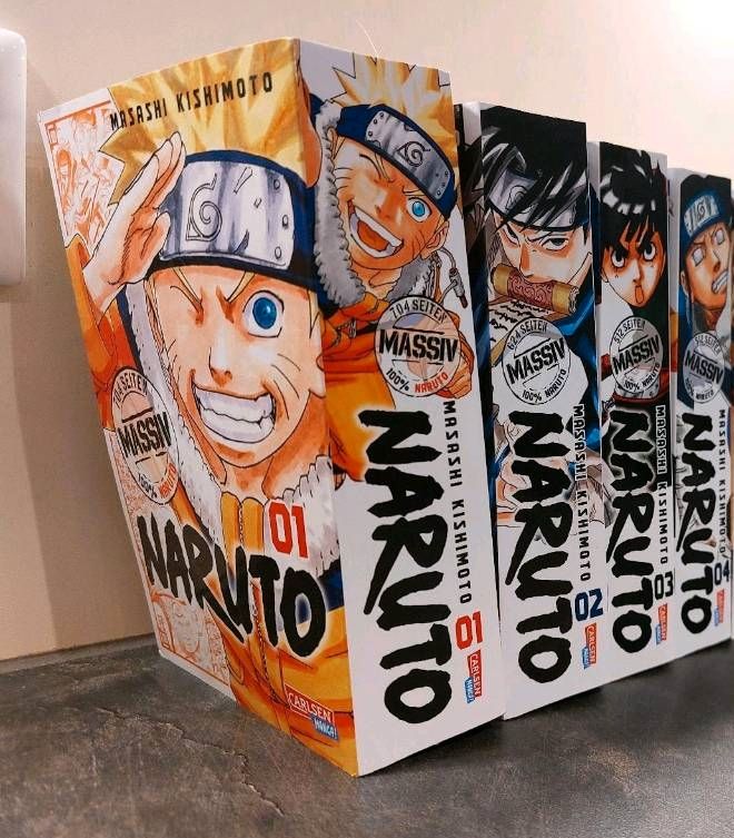 Naruto Massiv Manga 1-4 in Nottuln