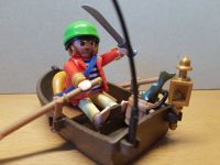 PLAYMOBIL Pirat mit Ruderboot Bielefeld - Dornberg Vorschau