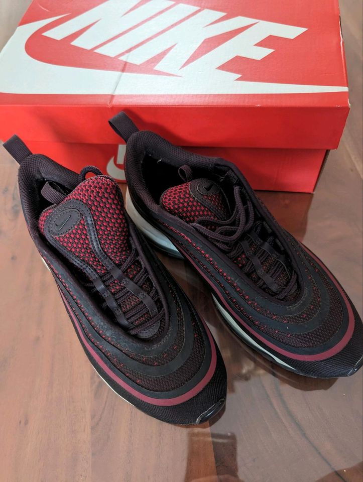 Nike Air Max 97 schwarz rot gr. 37,5 in Alsdorf