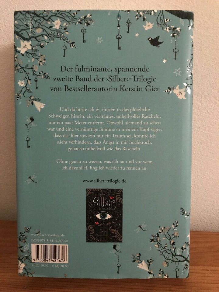 Band 1 + 2 der Buchreihe: „Silber - Das Buch der Träume“ in Osterspai