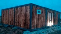 ► XXL CONTAINERANLAGE - 63 QUADRATMETER ◄ Großzügiges Containermodul - als Wohnhaus Bürocontainer für Unternehmen Ferienhaus auf dem Campingplatz Tiny House als Zweitwohnsitz Alternative Wohnformen Bayern - Brunnen Vorschau