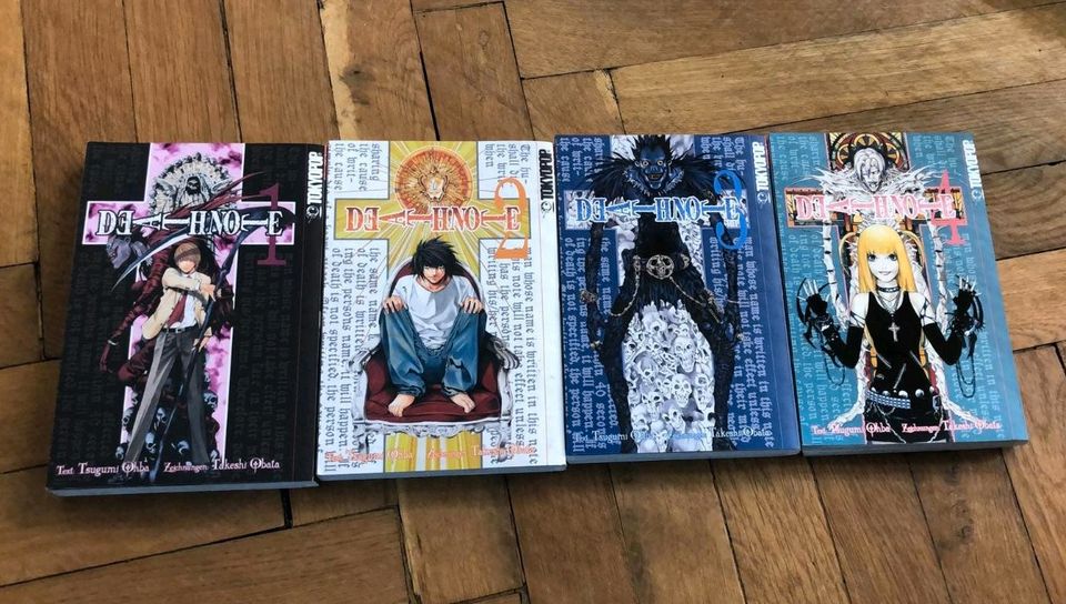 Manga, Death Note, Band 1 - 4 in Frankfurt am Main