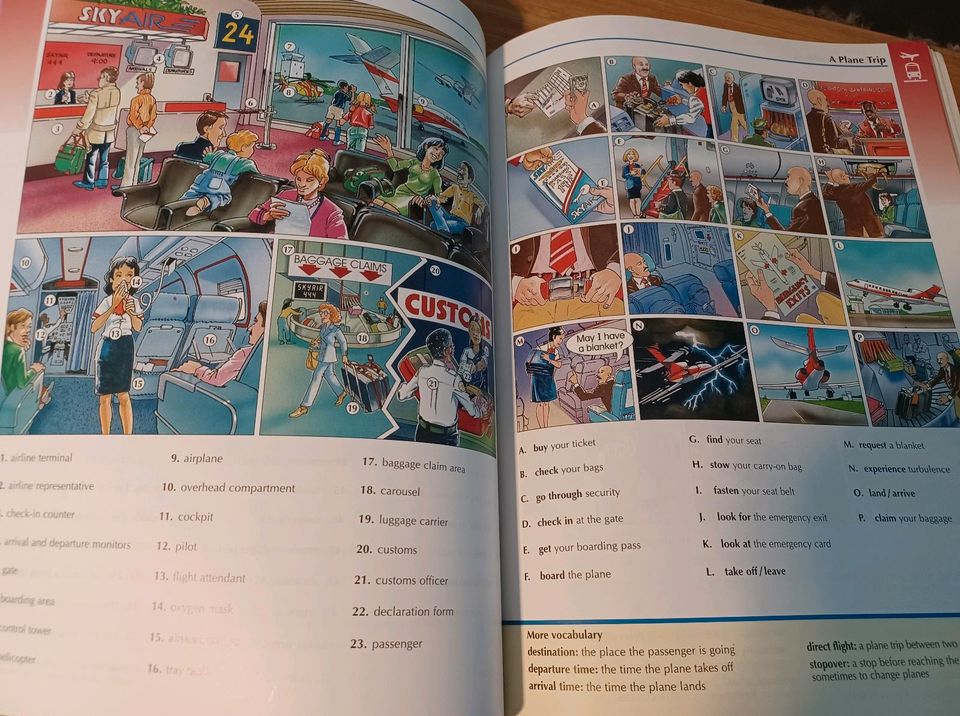 Amerikanisches Picture Dictionary Bilderwörterbuch in Essen