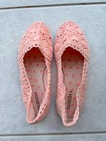 Ballerina H&M Größe 37 rosa gehäkelt spitze Boho Schuhe Sommer Bayern - Schwabmünchen Vorschau