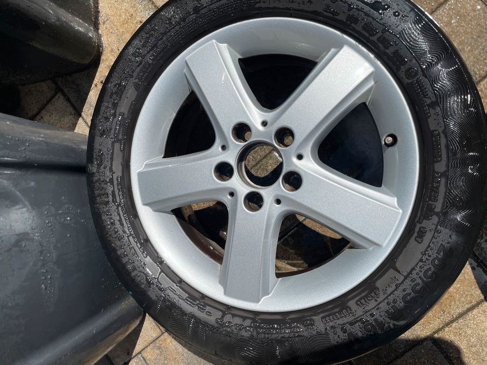 Mercedes B Klasse Felgen Reifen 5x112 6J 16 Zoll in Leun