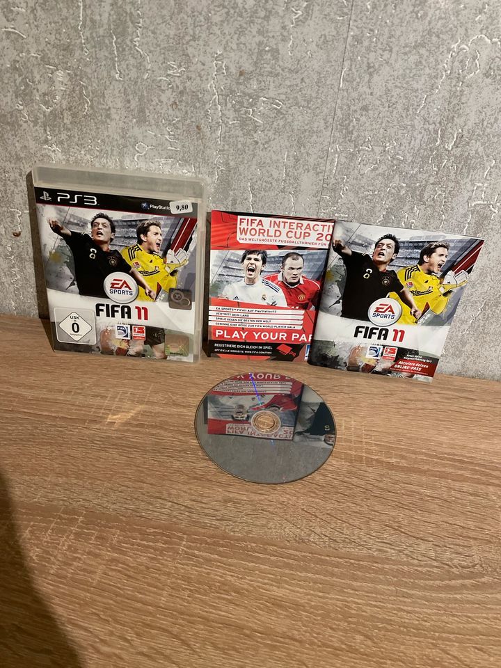 ❤️ PlayStation 3 FIFA 10/11 ❤️ in Schönwalde-Glien