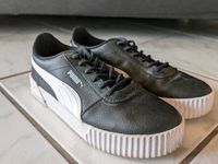 Neuwertige Puma Carina 2.0 Sneaker Leder schwarz Größe 38 Rheinland-Pfalz - Morbach Vorschau