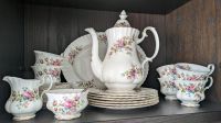 Kaffeeservice Royal Albert Bone China England Moss Rose Rheinland-Pfalz - Worms Vorschau