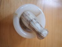 Gewürz-/ Safran-Mörser aus weissem Marmor Küche Haushalt Essen - Rüttenscheid Vorschau