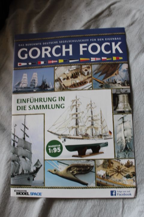 Gorch Fock DeAgostini Modelspace 1/95, Abo-Bausatz, 950mm, kompl. in Königsbach-Stein 