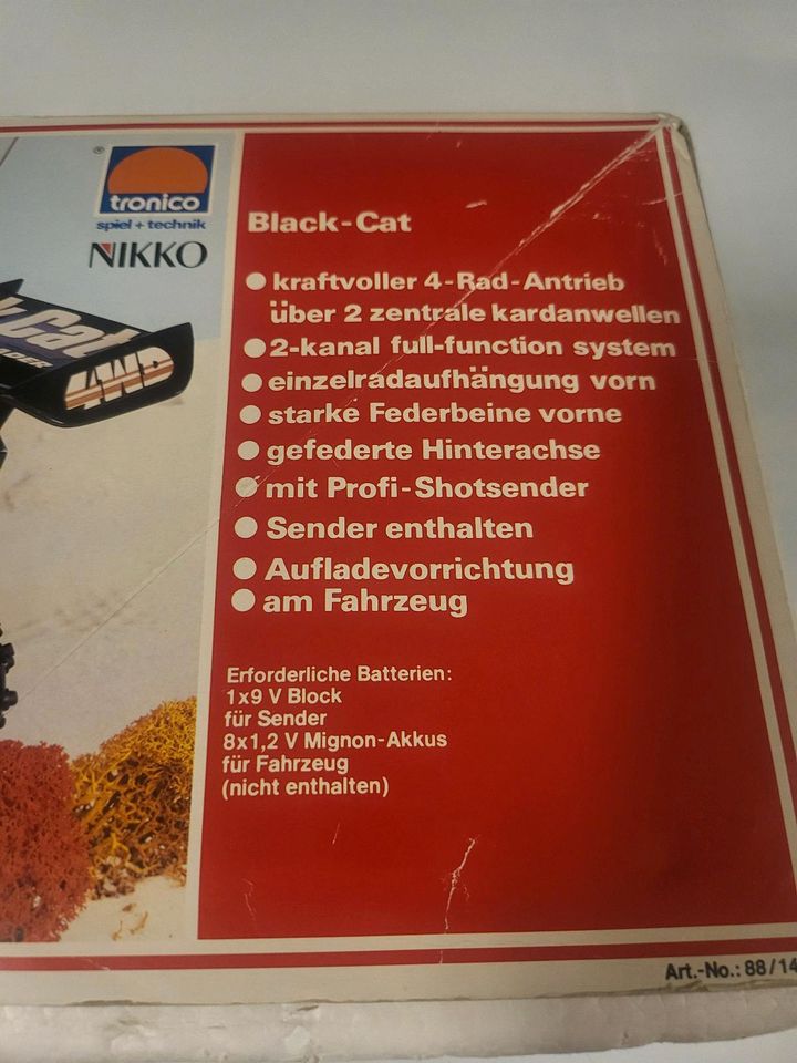 NIKKO BLACK CAT TRONICO in Bad Dürrheim