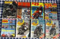 20 Motorrad Zeitschriften PS Motorrad Fahrer etc. 1976 - 2016 Niedersachsen - Wittmar Vorschau